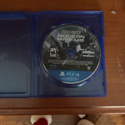 Call of Duty modern warfare ps4