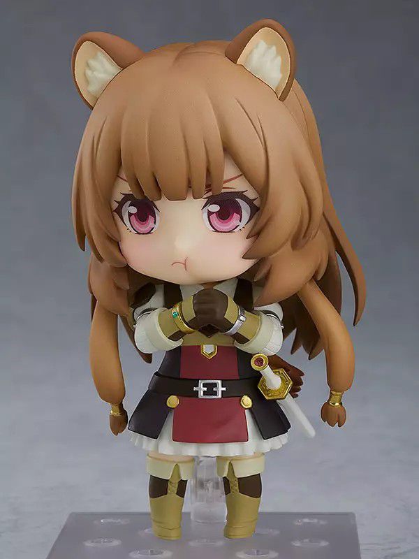 Japanese Anime nendoroid the rising of the shield hero raphtalia movable action figure toy 3.9inches