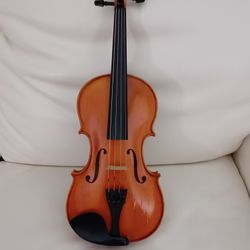 Baroque Violin Shop 3/4 Violin Flame Back