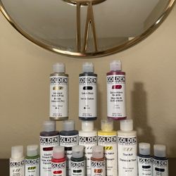 GOLDEN Fluid Acrylics Paint Bundle - Fluidity