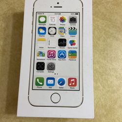 Apple iPhone 5S 16GB Gold Empty Replacement BOX ONLY