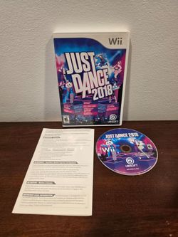 Just Dance 2018 (Nintendo Wii, 2017) Complete CIB With Incert  & Tested