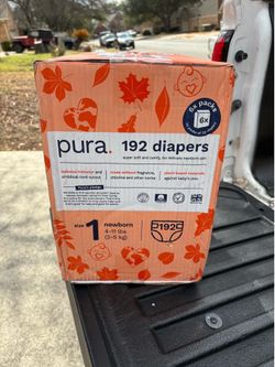 Pura Size 1 Diapers 192ct