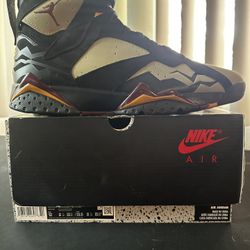 NIKE AIR JORDAN 7 Retro Black Olive MENS Size 12 