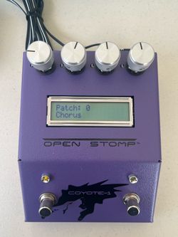 Coyote Open Stomp Guitar Multi Effects POD Helix