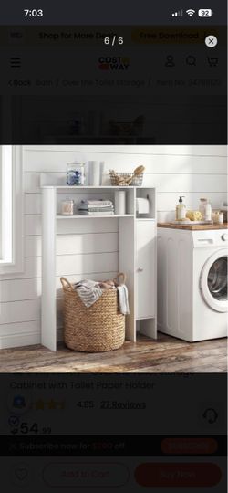 Laundry room Storage brand new 25$
