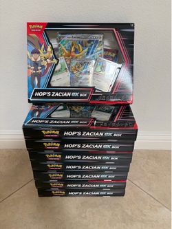 Pokemon Hop’s  Zican Ex Box