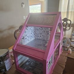 Real Wood Doll House Reversible Paint Ready For DiY