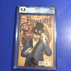 Disney Kingdoms: Figment 1 CGC 9.8 1st Print 1st Appearance Marvel Comic 2014 NM