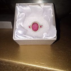 Beautiful New Ruby Ring 