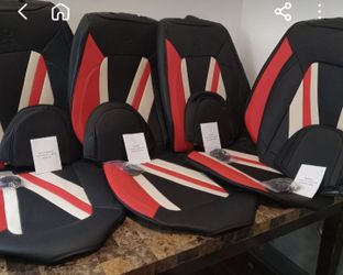 Leather car seat cover