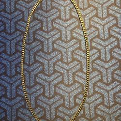 Gold Cuban Chain 