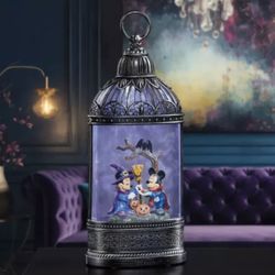 Disney Halloween Shimmering Fog Lantern (🦇 Bats)