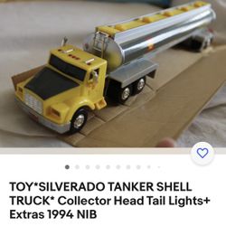 Shell Oil Company Silverado Tanker Truck. 1994. NEW In Box