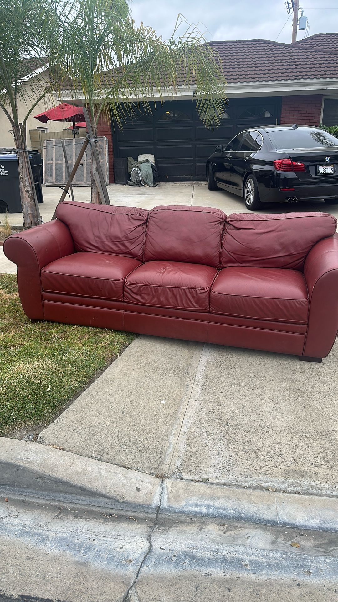 Leather Couch
