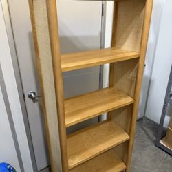 Crate & Barrel Wooden Shelf – Used Condition 