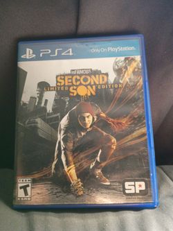 PS4 infamous Second Son limited edition $10 obo
