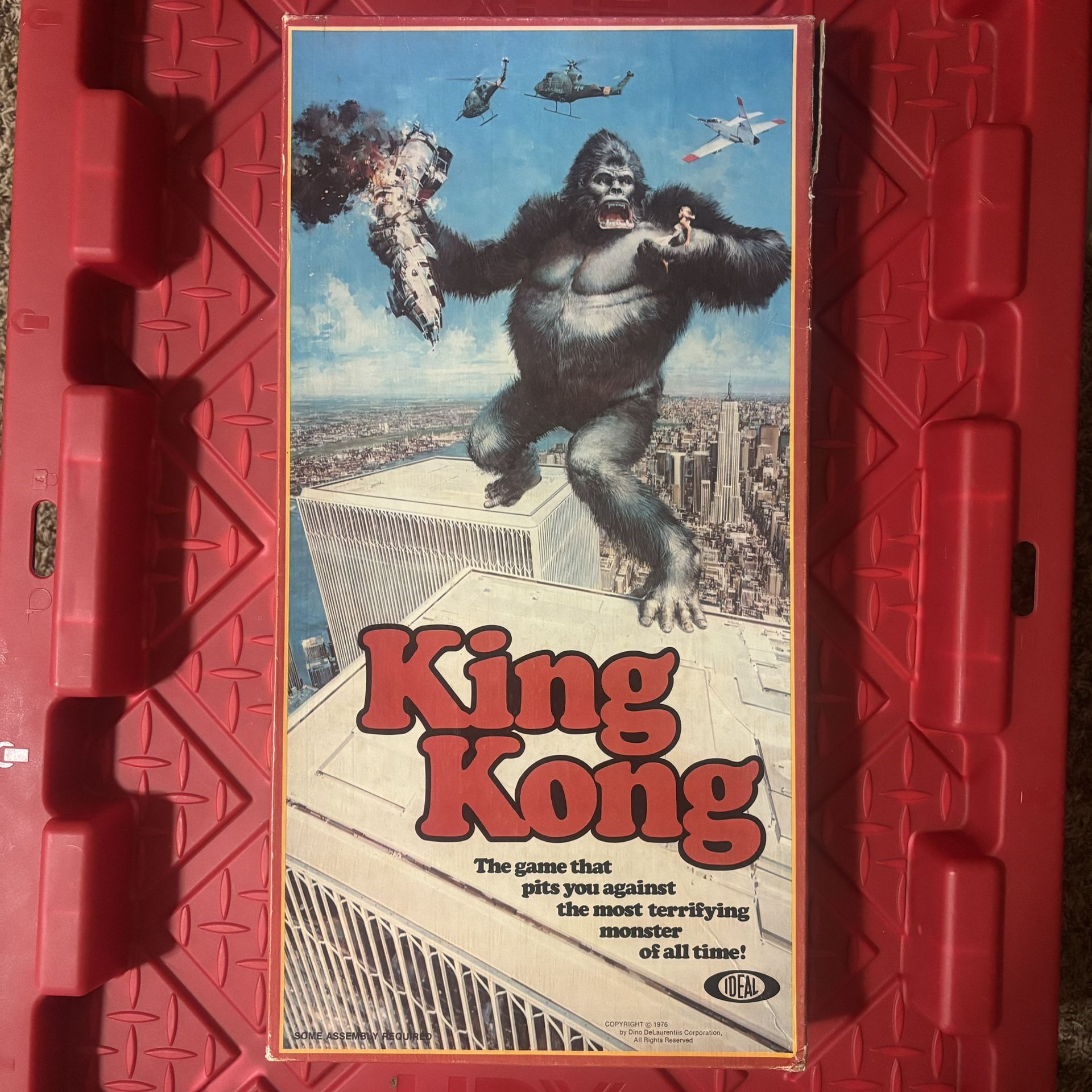 King Kong Board Game Vintage