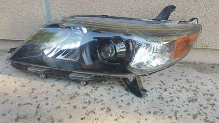 11 12 13 14 2011 2012 2013 2014 TOYOTA SIENNA LEFT DRIVER SE SPORT SMOKED HEADLIGHT HEAD LIGHT LAMP HEADLAMP OEM
