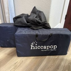 2-Hiccapop Playard Mattress Pad (38"x26"x1.25"), Playpen Pad, Portable Crib Mattress with Carry Bag, 1.25" Thick