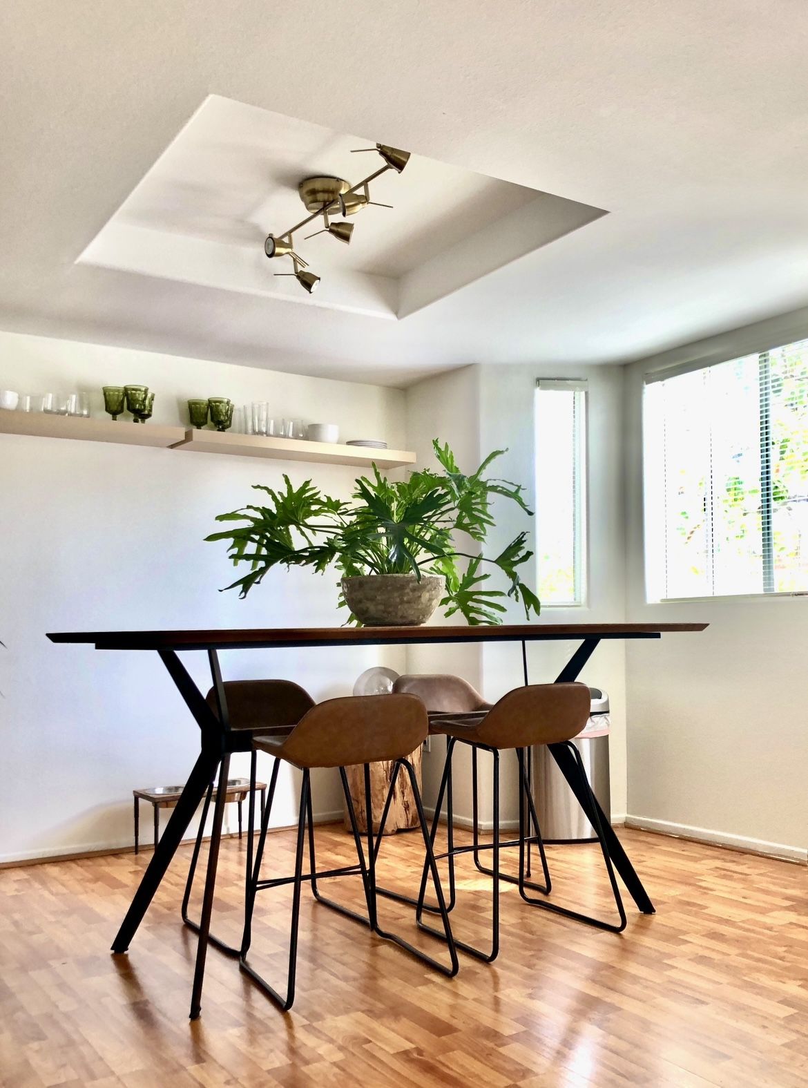 Weaver II 79" Dining Table Mid-Century Modern