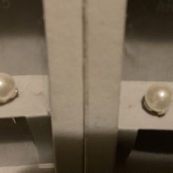 Sterling Silver Pearl Earrings 