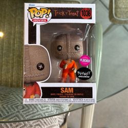 Funko Pop Truck R Treat Sam Flocked Exclusive 