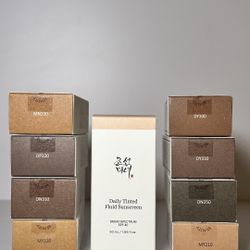 Beauty of Joseon Daily Tinted Fluid Sunscreen for Face Moisturizing Broad Spectrum SPF 40