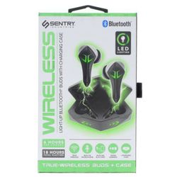 Sentry True-Wireless Bluetooth Buds & Case