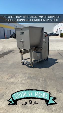 BUTCHER BOY 200/52 MIXER GRINDER 15 HP
