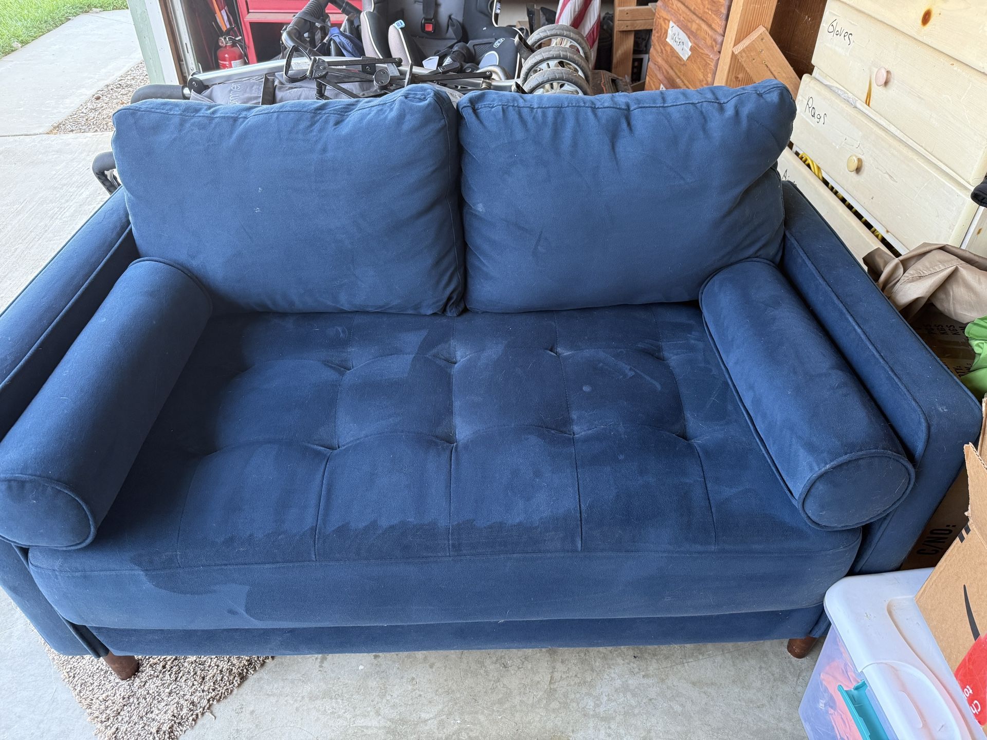 Cute Blue Couch