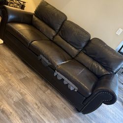 Couch w/ Ottoman - FREE