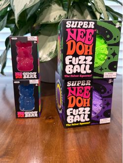 NeeDoh Super Fuzzball, Gummy Bear