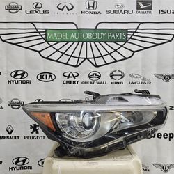 2018-2020 INFINITI Q50 LED HEADLIGHT OEM- RIGHT PASSENGER SIDE 