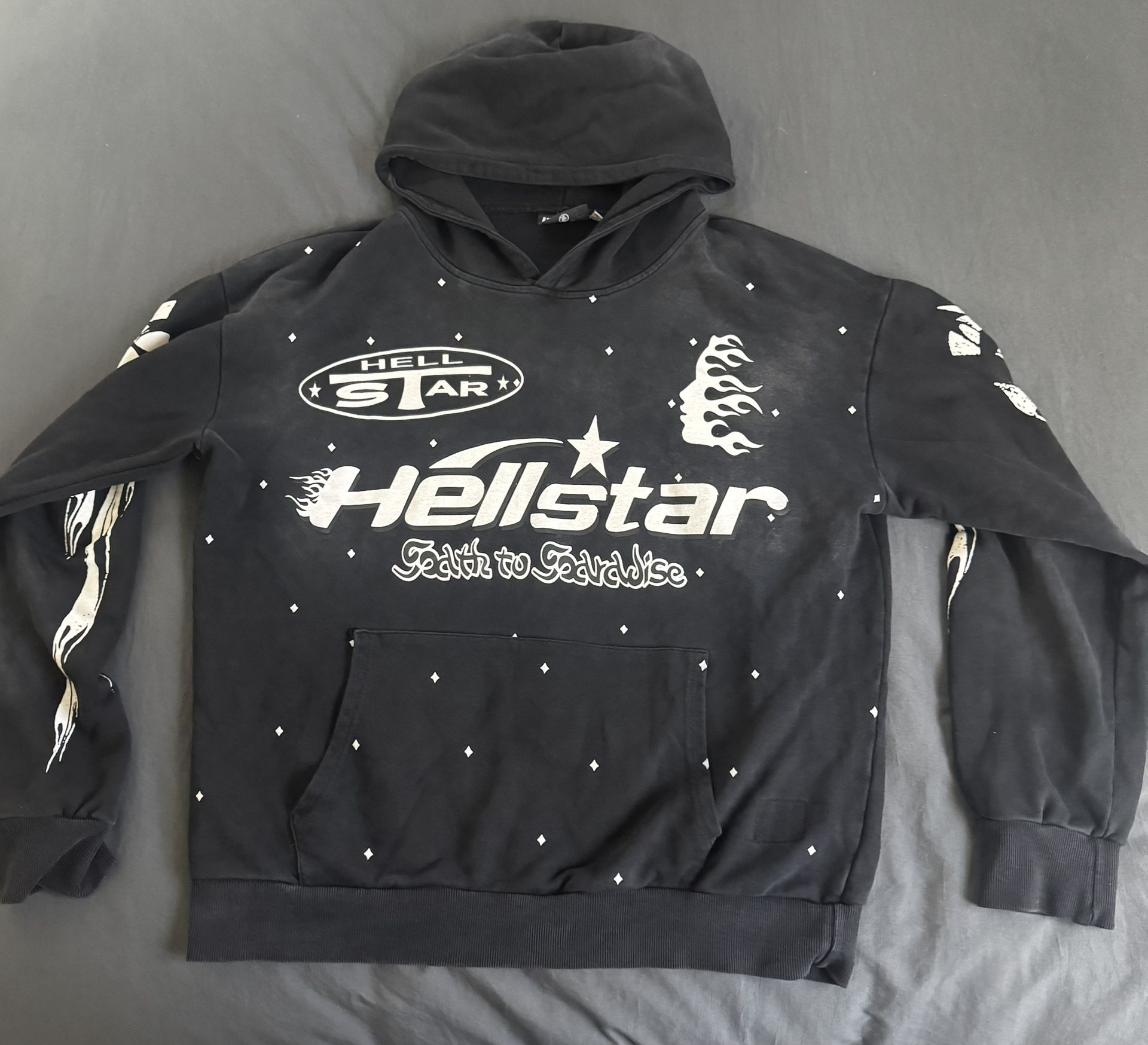 Hellstar Black Hoodie Large