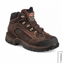SIZE 9 IRISH SETTER BY RED WING WATERPROOF LEATHER SAFETY TOE BOOTS BRAND NEW