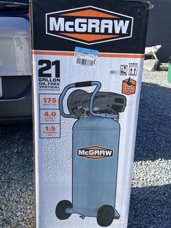 McGraw 21 gallons