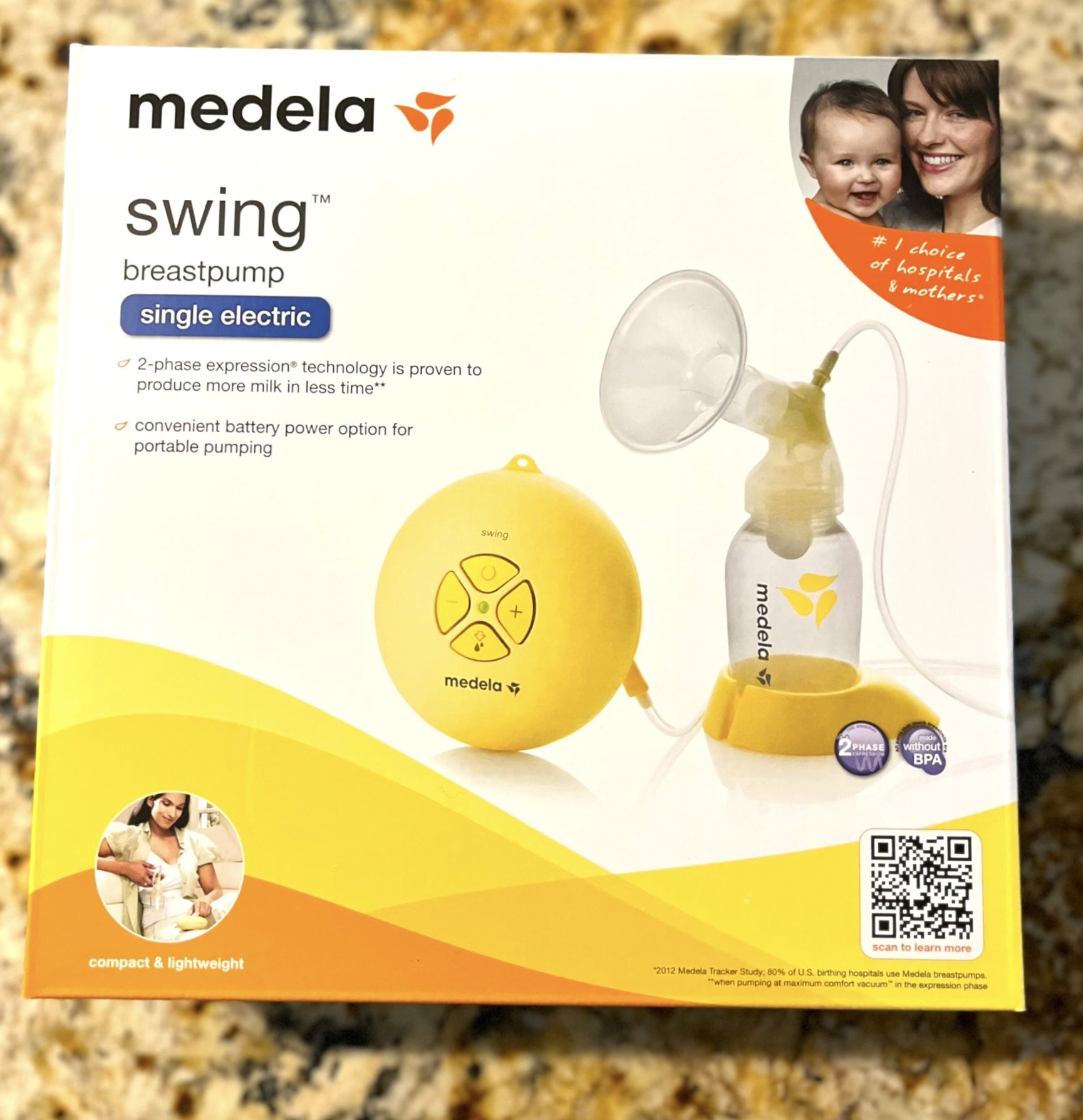 Medela Swing Electric Breastpump (Brand New, Never Opened)