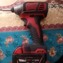 Milwaukee 18m Red Lithium Comes Wit- The Battery