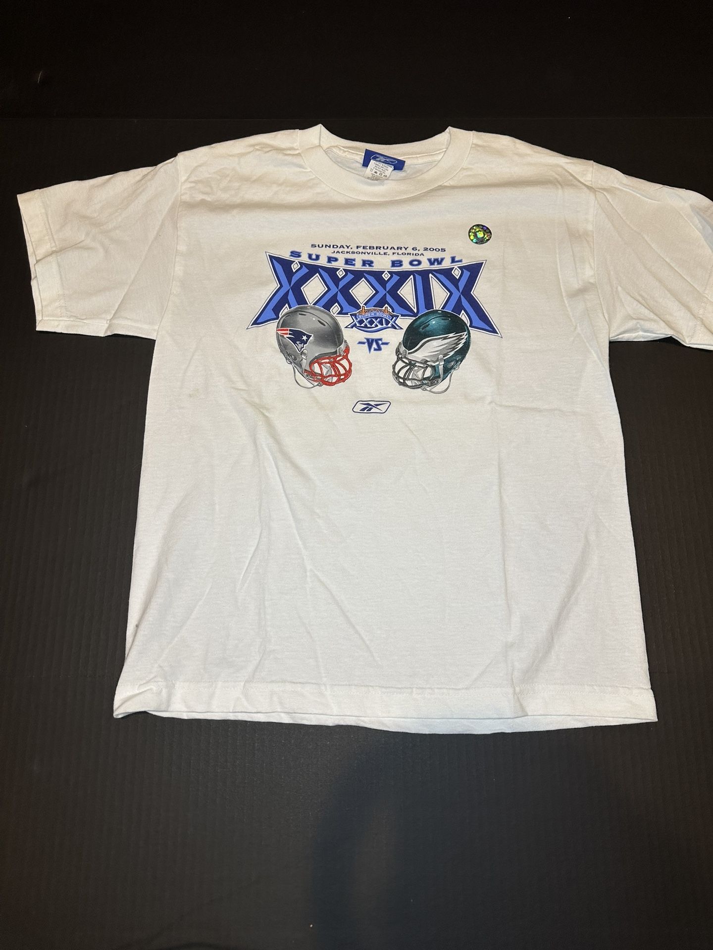 NFL EAGLES Super Bowl XXXIX Reebok Exclusive Stadium Collection HOLOGRAM RARE