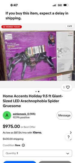 Spider Gigant size