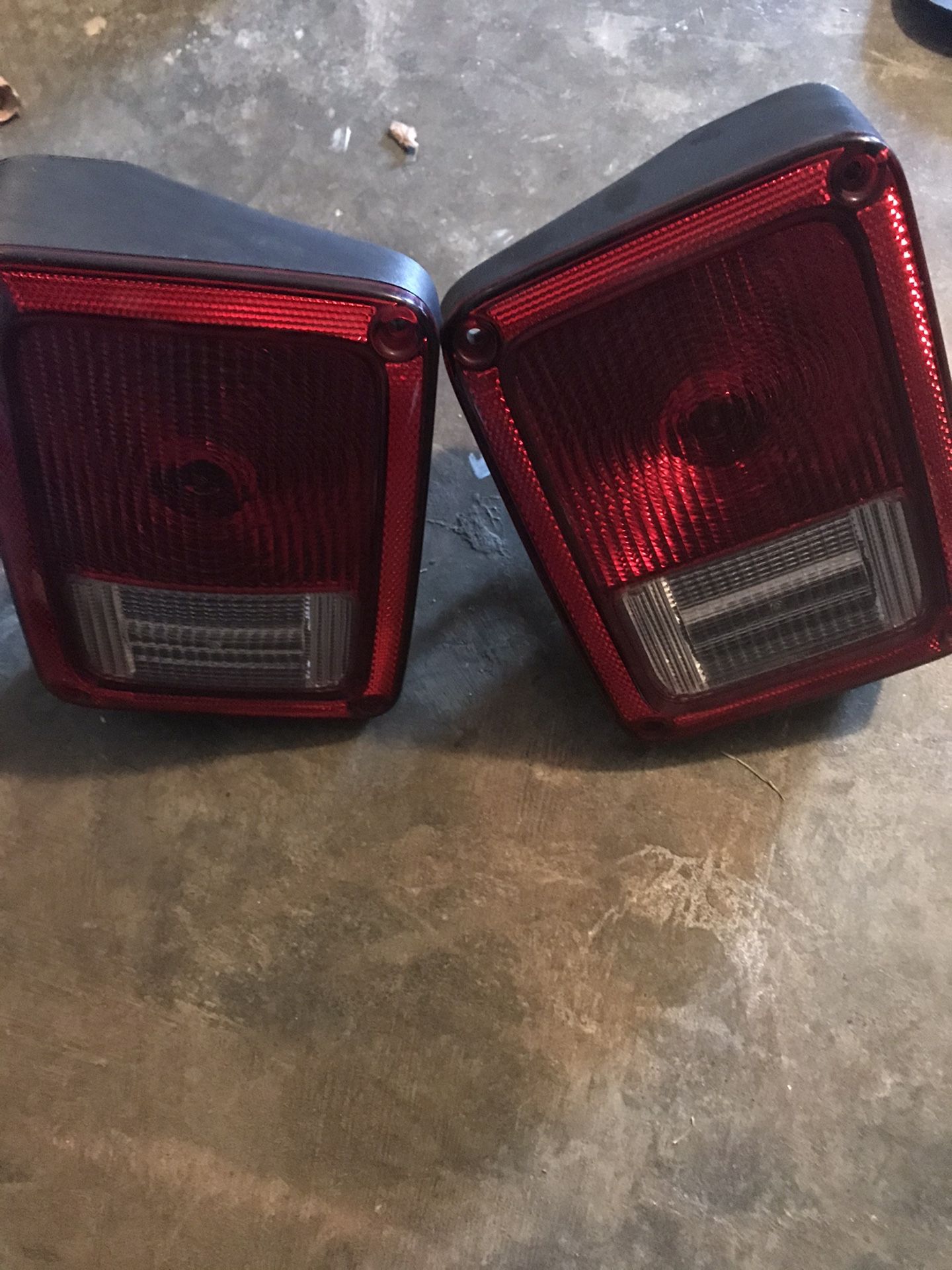 Stock Jeep Wrangler Tail lights