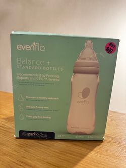 Brand new in box evenflo baby bottles 9 oz