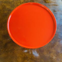 Red cake Plate 