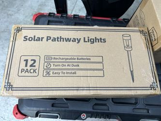 12 pack solar light 