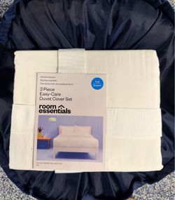 3pc Duvet Cover set: Full/Queen