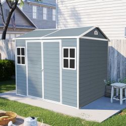 8 X 6 ft  Resin  Outdoor Storage Shed 