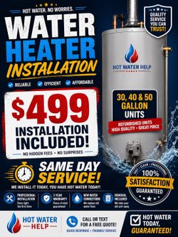Refurbished water heaters