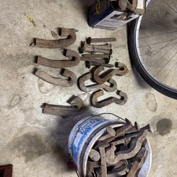 Railroad Spikes And Parts