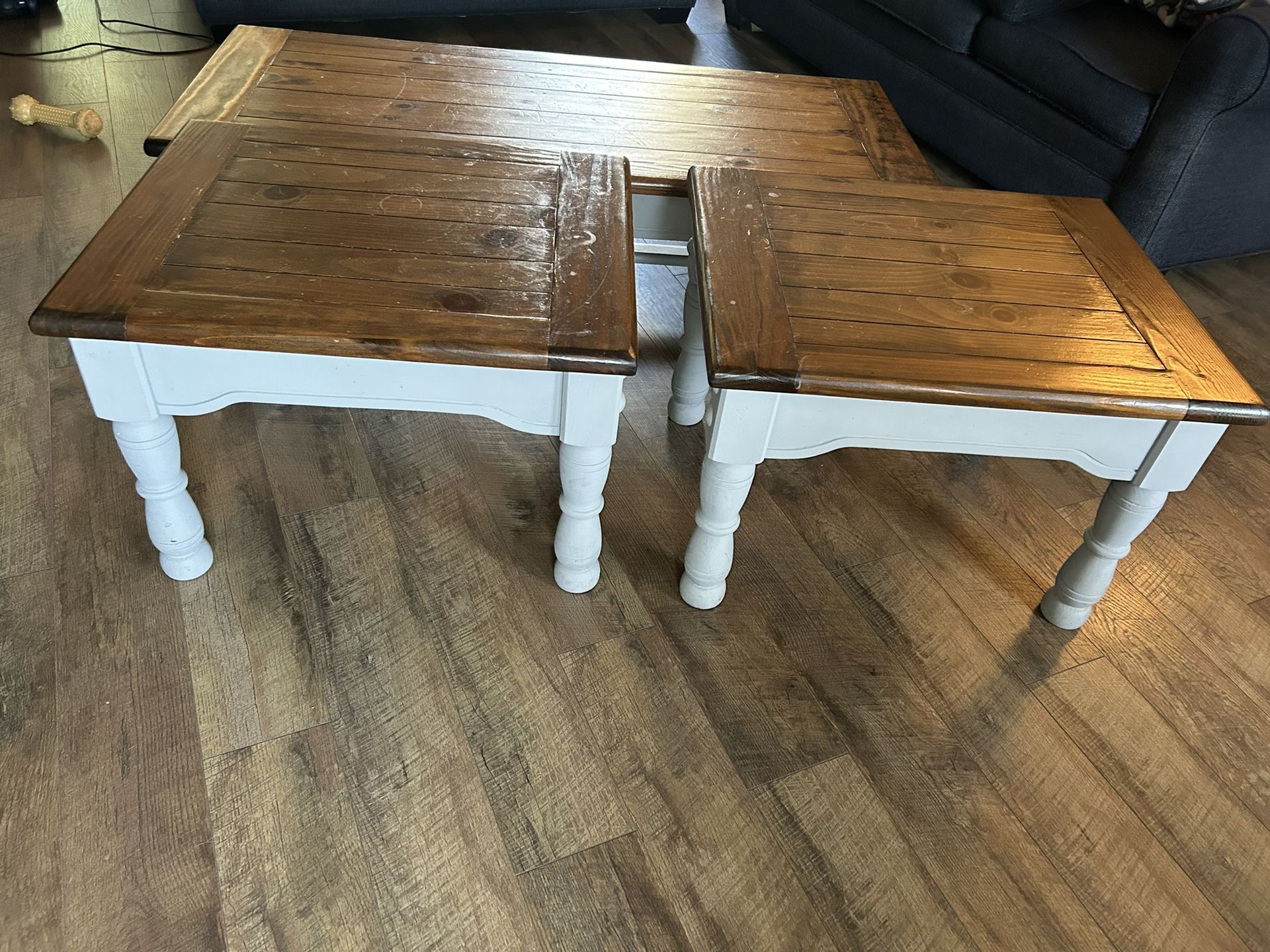 Matching Coffee And End Tables